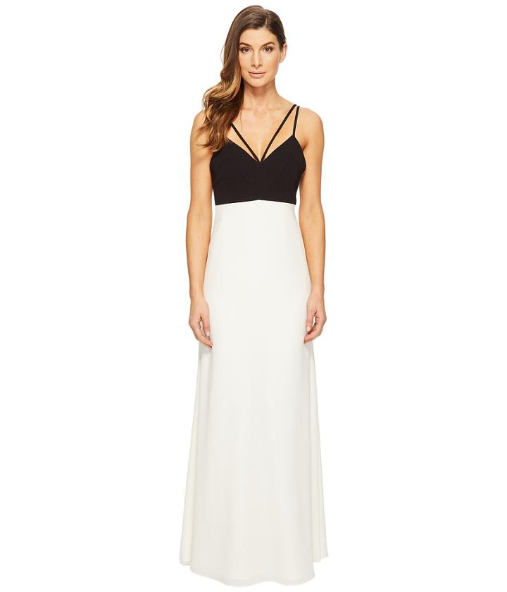 Jill Jill Stuart - Strappy Two-tone Gown