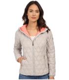 Michael Michael Kors - Zip Front Hooded Lightweight Down M822107r
