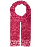 Michael Michael Kors - Tapestry Bayeux Floral Long Skinny Scarf