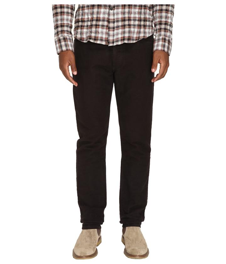 Billy Reid - Moleskin Jeans In Black Walnut