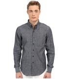 Naked &amp; Famous - Slim Lightweight Chambray Shirt