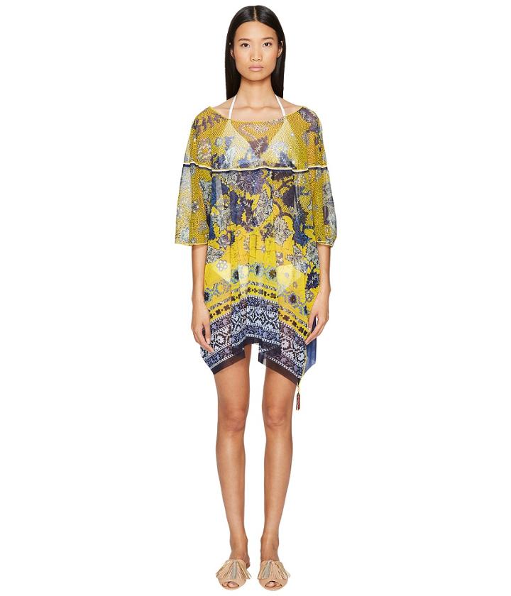 Fuzzi - Single Layer Poncho Cover-up