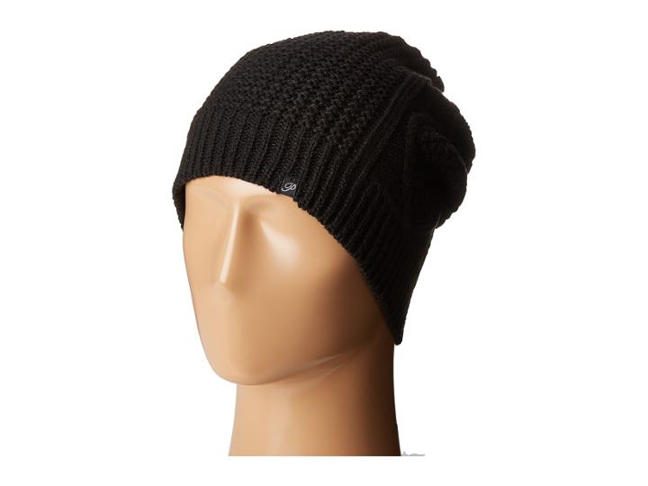 Plush - Diamond Cable Knit Beanie