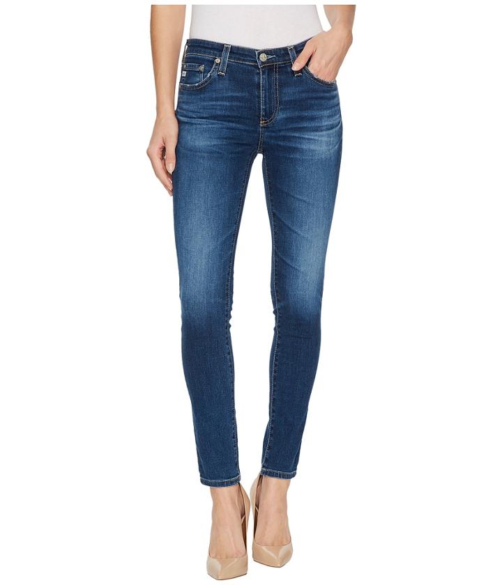 Ag Adriano Goldschmied - Leggings Ankle In 8 Years Blue Portrait