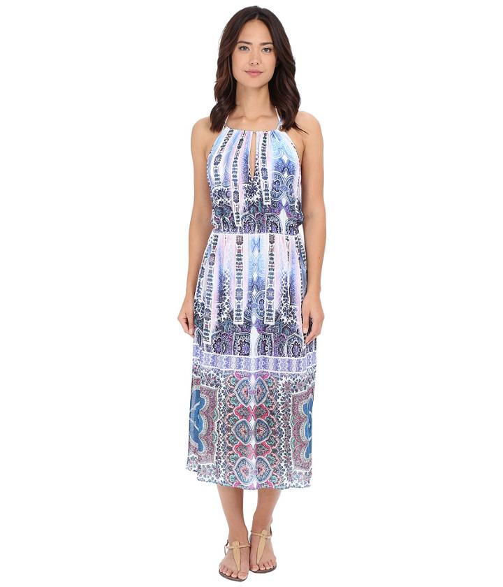 Nanette Lepore - Paros Paisley Midi Dress Cover-up