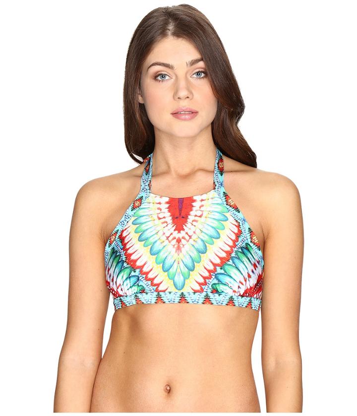 Luli Fama - Wild Heart Born Free Engineered Reversible High Neck Top