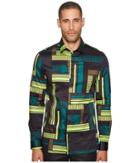 Versace Collection - Geometric Print Button Down