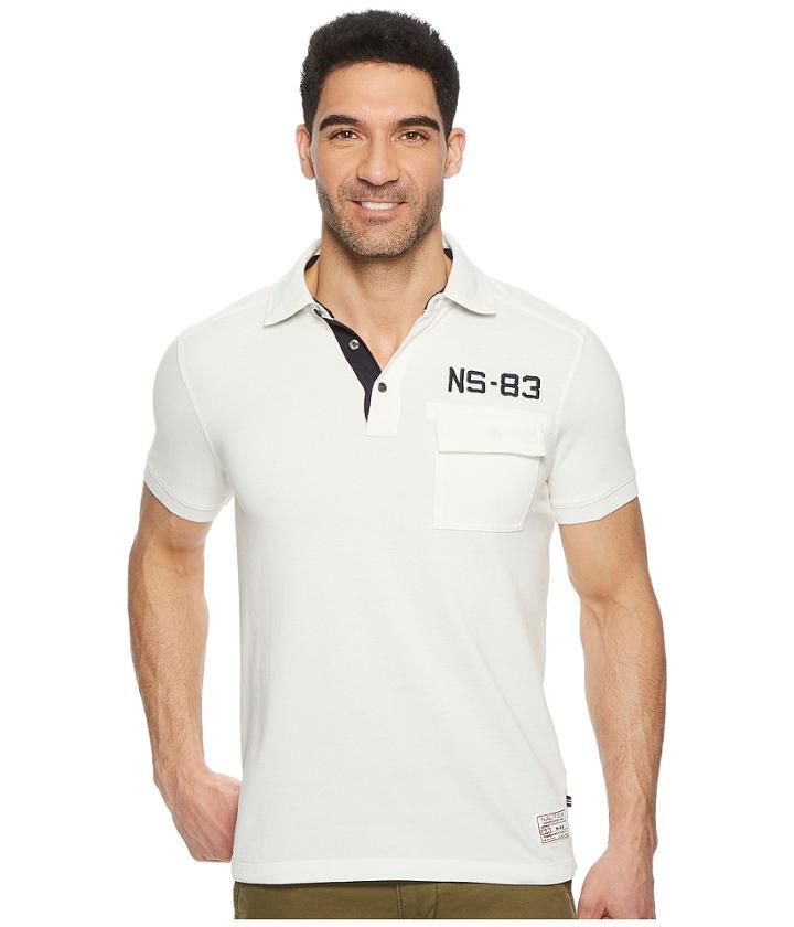 Nautica - Short Sleeve Sail Applique Polo