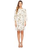 Marchesa Notte - Embroidered Tunic With Sequins And Beads