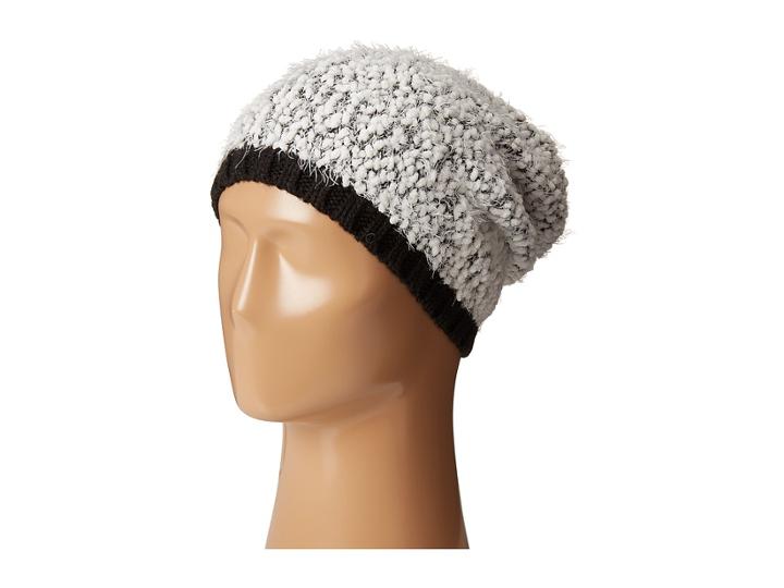 Calvin Klein - Boucle Knit Slouchy Beanie W/ Contrast Rib Cuff