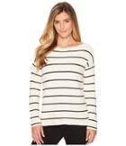 Two By Vince Camuto - Striped Asymmetrical Rib Sweater