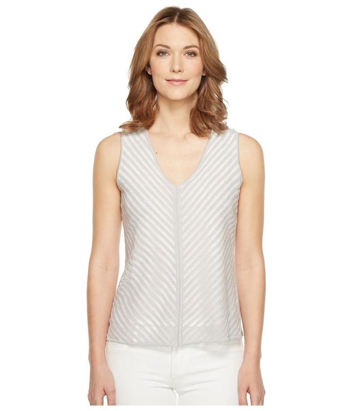 Nic+zoe - Sheer Stripe Tank