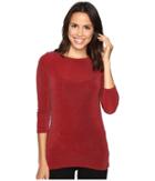 Michael Michael Kors - Boat Neck 3/4 Sleeve Top