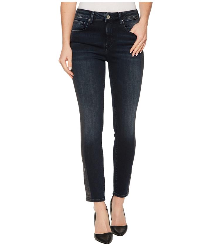 Mavi Jeans - Tess High-rise Ankle Super Skinny In Tuxedo Gold Icon