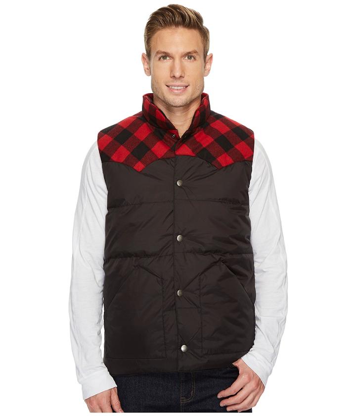 Stetson - 1440 Black Nylon Quilted Vest