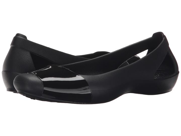 Crocs - Sienna Shiny Flat