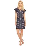 Jessica Simpson - Printed Lace-up Dress Js7a9420