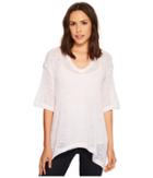 Nally &amp; Millie - Oversize V-neck Lightweight Sweater Top