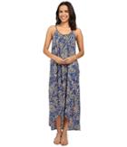 Brigitte Bailey - Heidi Printed Strappy Maxi Dress With Bead Detail