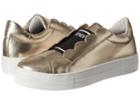 Fendi Kids - Metallic Logo Slip-on Sneakers