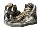 Mm6 Maison Margiela - Graphic Metallic High Top