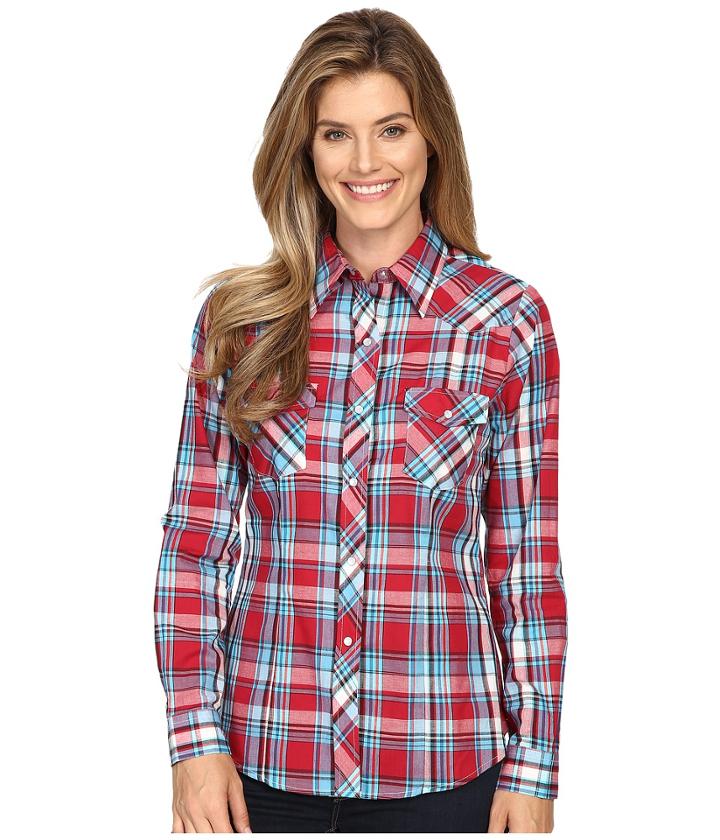Roper - 0375 Red Blue Plaid