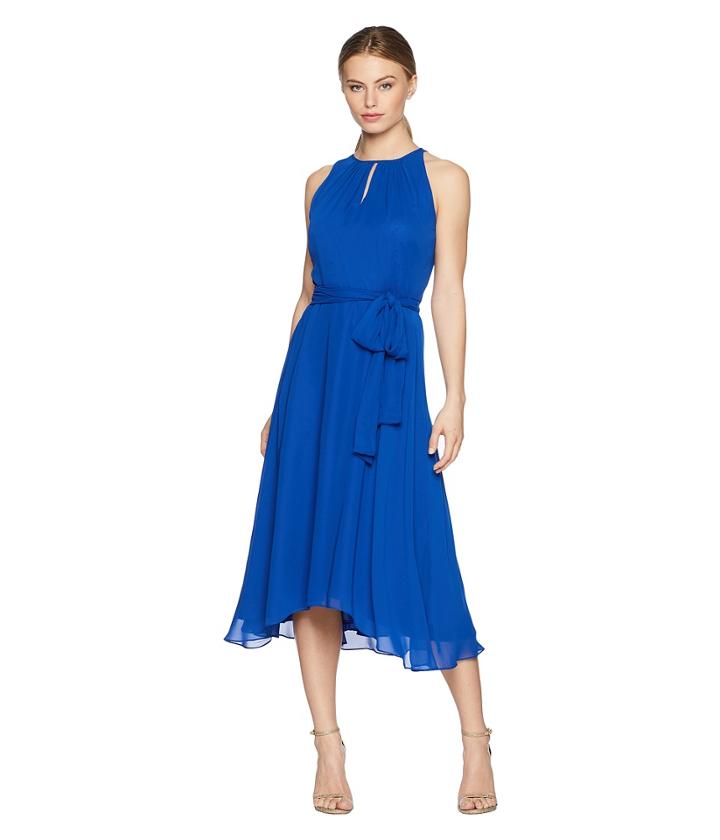 Tahari By Asl - Petite Sleeveless Keyhole Shift Dress