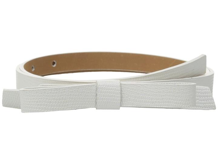 Kate Spade New York - Lizard Classic Bow Belt