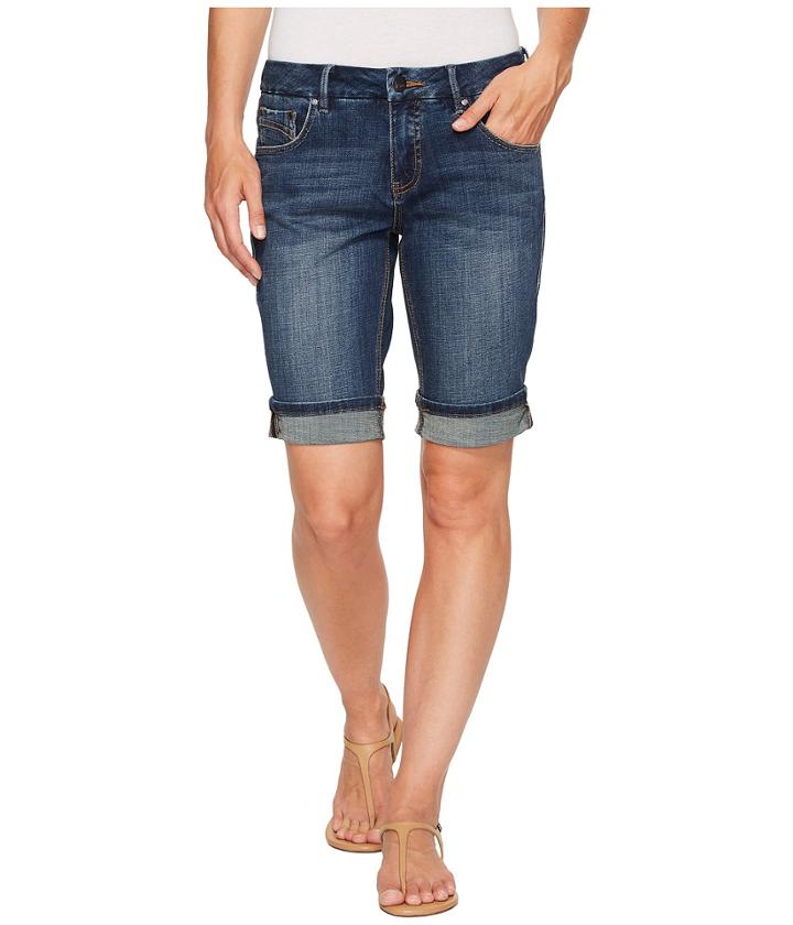 Jag Jeans - Redding Bermuda Crosshatch Denim In Thorne Blue