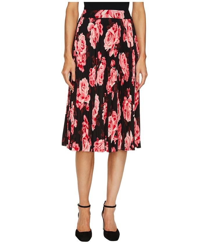 Kate Spade New York - Rambling Roses Rosa Pleated Skirt