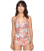 Lauren Ralph Lauren - Sunrise Paisley Halterkini Top