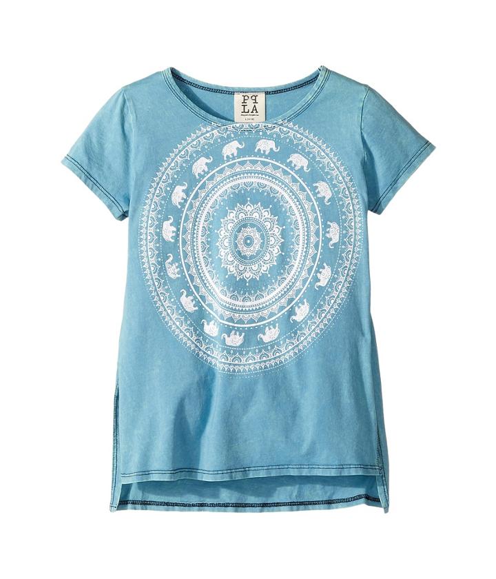 People's Project La Kids - Elephant Scoop Neck Screen Tee