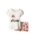 Moschino Kids - Logo Heart Graphic Tee Shorts Set