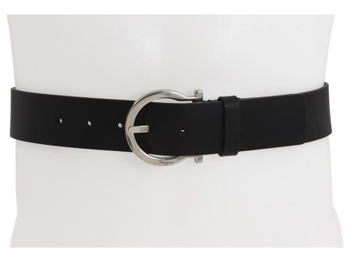Salvatore Ferragamo Gancio Calfskin Belt