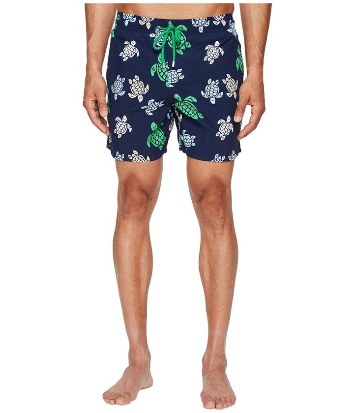 Vilebrequin - Moorea Multicolor Turtles Swim Trunk
