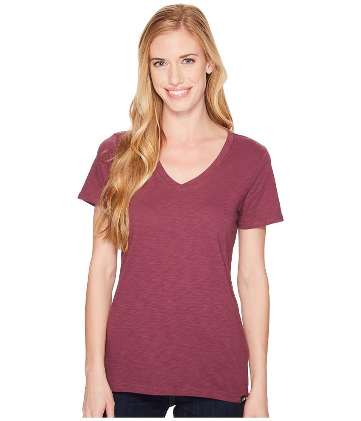 The North Face - Short Sleeve Sand Scape V-neck Tee