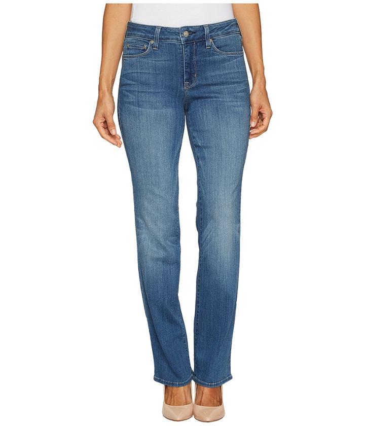 Nydj Petite - Petite Marilyn Straight Jeans In Sure Stretch Denim In Colmar