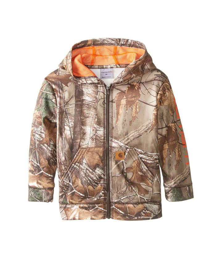 Carhartt Kids - Camo Zip Front Sweatshirt