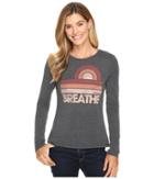 Life Is Good - Breathe Sun Stripes Long Sleeve Sweet Tee
