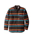 Vissla Kids - Pennington Long Sleeve Reversible All Over Stripe Flannel