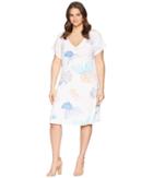 Extra Fresh By Fresh Produce - Plus Size Summer Floral Emma Dress