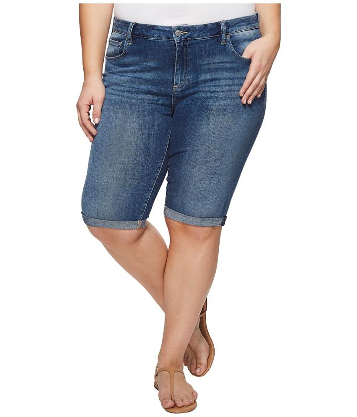 Lucky Brand - Plus Size Ginger Bermuda Shorts In Sunbeam