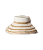 San Diego Hat Company - Ubv042 Roll Up Visor With Stripe Pattern And Bow Closure