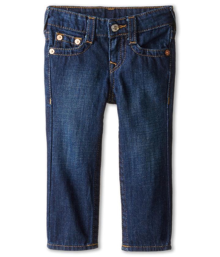 True Religion Kids - Geno Relaxed Slim Vintage Gold Single End Classic In Antique