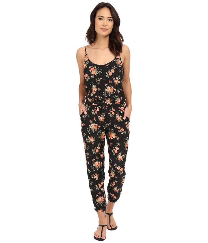 Jack By Bb Dakota - Linette Rose Revival Printed Crepon Jumpsuit