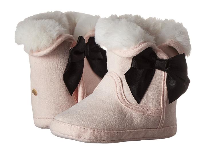 Kate Spade New York Kids - Faux Fur Booties W/ Bow