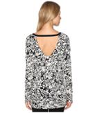 Calvin Klein Jeans - Long Sleeve Printed V-back
