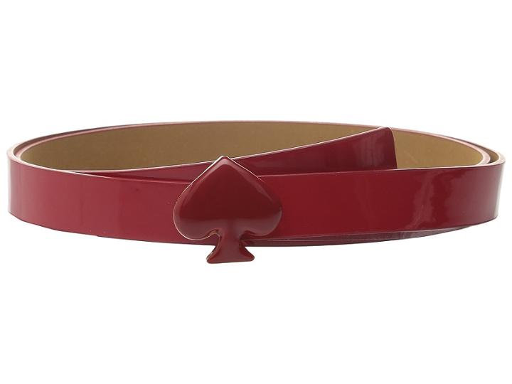 Kate Spade New York - 20mm Spade Buckle Belt