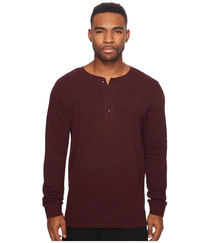 Scotch &amp; Soda - Long Sleeve Grandad Tee