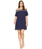 American Rose - Avalyn Off The Shoulder Ruffle Dress